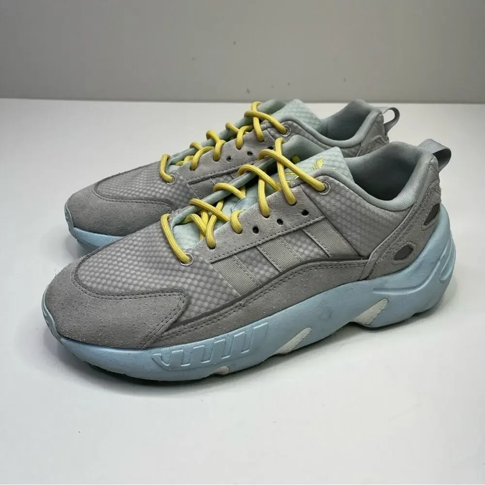 Adidas Zx 22 Boost Lace Up sneakers gray blue - 7